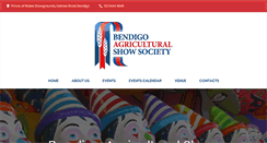 Desktop Screenshot of bendigoshow.org.au